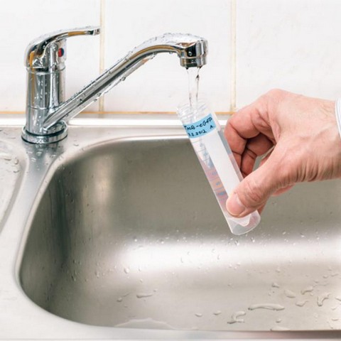 Tratamento de agua com coliformes fecais